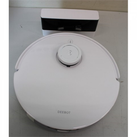 SALE OUT. Ecovacs DEEBOT T10 Vacuum cleaner, Robot, Wet&Dry, White | Ecovacs | DEEBOT T10 | Vacuum cleaner UNPACKED, USED, SCRATCHED | Ecovacs | DEEBOT T10 | Vacuum cleaner | Wet&Dry | Operating time (max) 260 min | Lithium Ion | 5200 mAh | 3000 Pa | Whit