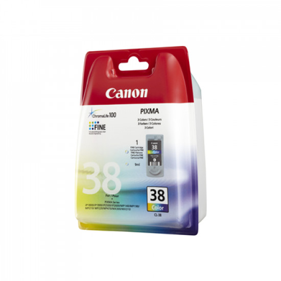 Canon CL-38 Tri-Colour | Ink Cartridge | Cyan, Magenta, Yellow