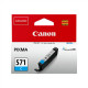 Ink Cartridge Canon CLI-571C CY 311pages OEM | Canon Cartridge | CLI-571C | Ink cartridges | Cyan