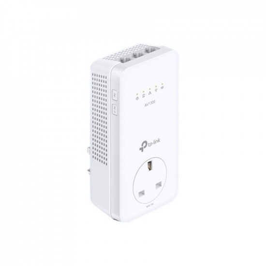 TP-LINK | AV1300 Gigabit Passthrough Powerline AC1200 Wi-Fi Extender | TL-WPA8631P | 1300 Mbit/s | Ethernet LAN (RJ-45) ports 3 | No Wi-Fi | Extra socket