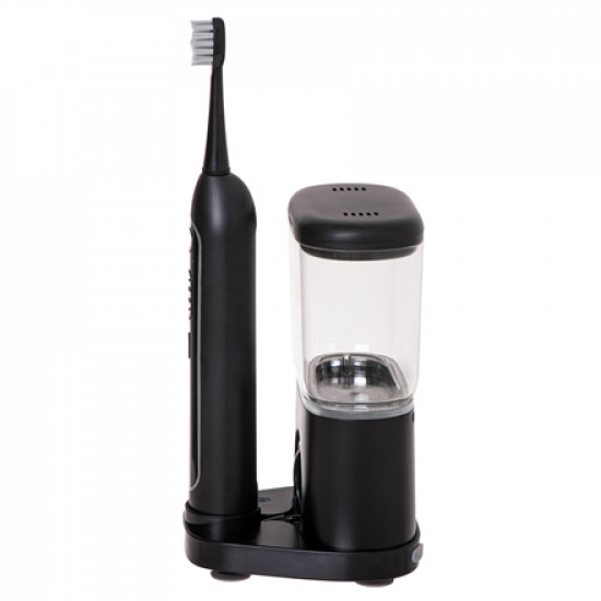 Adler 2-in-1 Water Flossing Sonic Brush | AD 2180b | Rechargeable | For adults | Number of brush heads included 2 | Number of teeth brushing modes 1 | Black