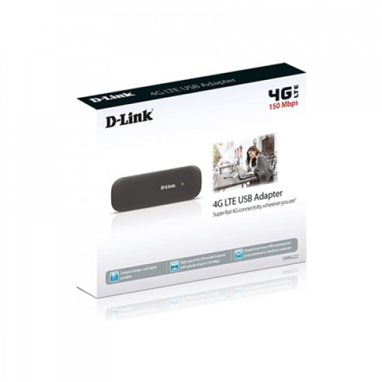 D-Link DWM-222 4G LTE USB Adapter | D-Link