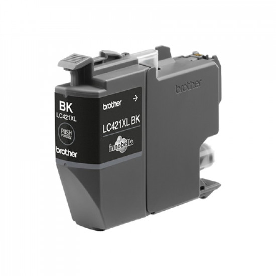 Brother LC421XLBK Ink Cartridge, Black | Brother Brother LC | LC421XLBK | Brother LC421XLBK - High Yield - black - original - ink cartridge | Ink cartridge | Black