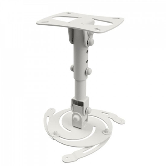 EDBAK | Projector Ceiling mount | PM3w-B | Height adjustment | Maximum weight (capacity) 15 kg | White