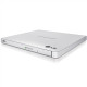 H.L Data Storage | Ultra Slim Portable DVD-Writer | GP57EW40 | Interface USB 2.0 | DVD R/RW | CD read speed 24 x | CD write speed 24 x | White | Desktop/Notebook