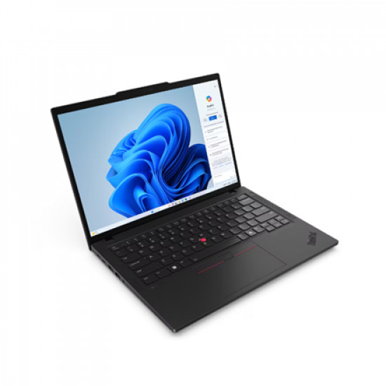 Lenovo ThinkPad T14 | Black | 14  | IPS | WUXGA | 1920 x 1200 pixels | Anti-glare | Intel Core U7 | 155U | 16 GB | SO-DIMM DDR5 | Solid-state drive capacity 512 GB | Intel Graphics | Windows 11 Pro | 802.11ax | Bluetooth version 5.3 | LTE Upgradable | Keyboard language English | Keyboard backlit | Warranty 36 month(s) | Battery warranty 12 month(s)