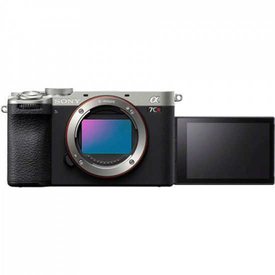 Sony | Mirrorless Camera body | Silver | Fast Hybrid AF | ISO 102400 | Magnification 0.70 x | 61 MP | Full-Frame Camera | Alpha A7CR | CMOS | Video recording | Viewfinder | Wi-Fi