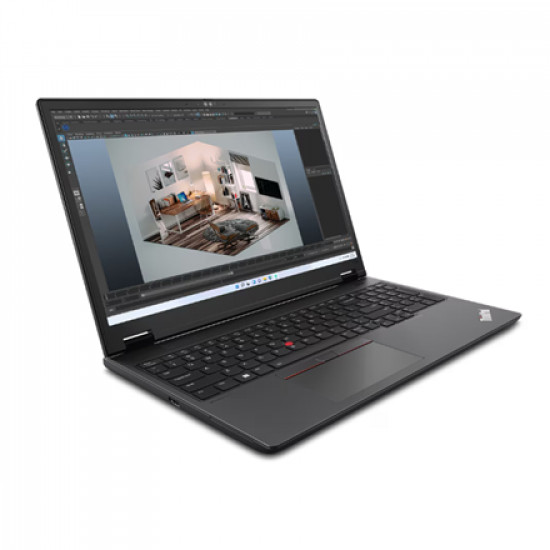 Lenovo ThinkPad P16v | Black | 16  | IPS | WUXGA | 1920 x 1200 pixels | Anti-glare | Intel Core U7 | 155H | 32 GB | SO-DIMM DDR5 | Solid-state drive capacity 1000 GB | NVIDIA RTX 1000 Ada Generation | GDDR6 | 6 GB | Windows 11 Pro | 802.11ax | Bluetooth version 5.3 | Keyboard language English | Keyboard backlit | Warranty 36 month(s) | Battery warranty 12 month(s)