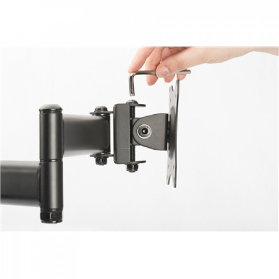 Digitus | Desk Mount | DA-90349 | Adjustable Height, Rotate, Tilt | Black