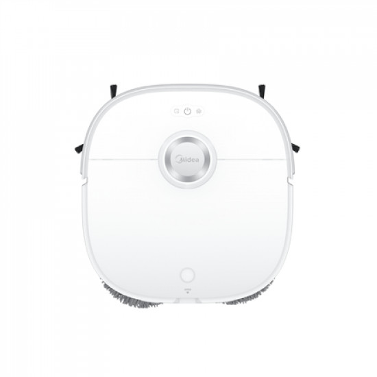 Midea | Robot Vacuum Cleaner | V12 | Wet&Dry | 5200 mAh | Dust capacity 3 L | 5000 Pa | White