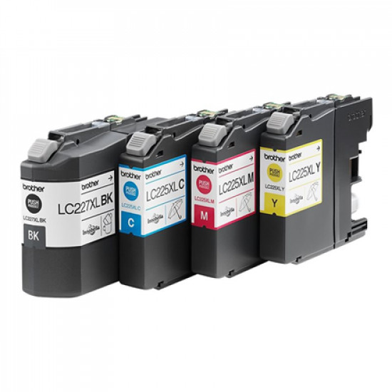 Brother LC-227XLVALBPDR Multipack | Ink Cartridge | Black, Cyan, Magenta, Yellow