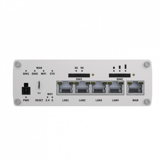 LTE Cat 12 Router | RUTX14 | 802.11ac | 867 Mbit/s | 10/100/1000 Mbps Mbit/s | Ethernet LAN (RJ-45) ports 5 | Mesh Support | MU-MiMO Yes | 4G | Antenna type Internal