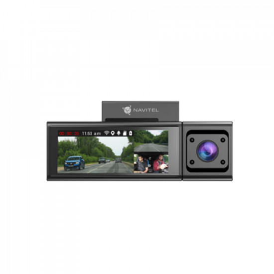 Navitel | Triple channel Full HD Dashcam | RC3 PRO | IPS 3.16