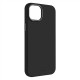 Fixed | MagFlow | Back cover | Apple | iPhone 15 Plus | Liquid silicon | Black