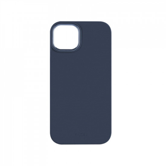 Fixed | MagFlow | Back cover | Apple | iPhone 15 Plus | Liquid silicon | Blue