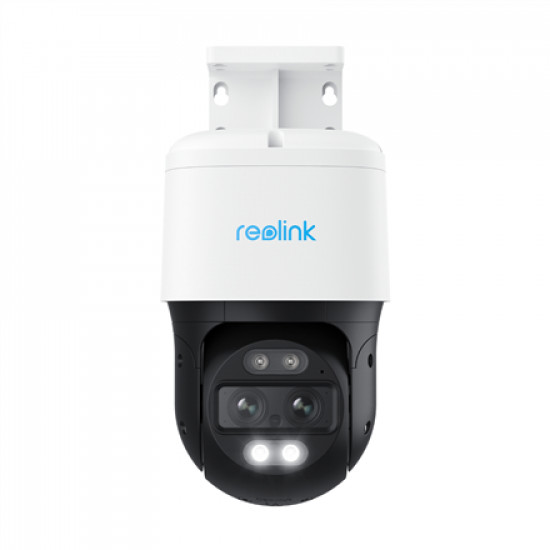 Reolink | 4K Dual-Lens Auto Tracking PoE Security Camera with Smart Detection | TrackMix Series P760 | PTZ | 8 MP | 2.8mm/F1.6 | IP65 | H.264/H.265 | Micro SD, Max. 256GB