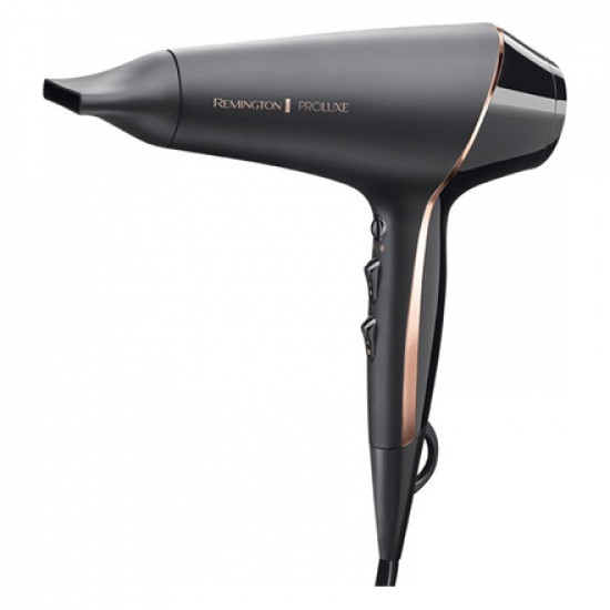 Remington AC9140B ProLuxe Hair Dryer, Blac | Remington ProLuxe Hair Dryer | AC9140B | 2400 W | Number of temperature settings 3 | Ionic function | Diffuser nozzle | Black