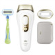 Braun Silk-expert Pro 5 Epilator | PL5052 | Bulb lifetime (flashes) 400.000 | Number of power levels 10 | White/Gold