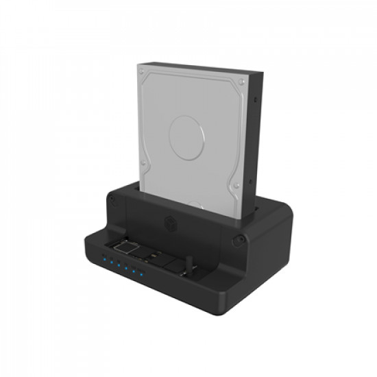 Raidsonic | Icy Box | IB-2914MSCL-C31 Docking and cloning station for M.2 NVMe SSD & 2.5''/3.5'' SATA SSD/HDD