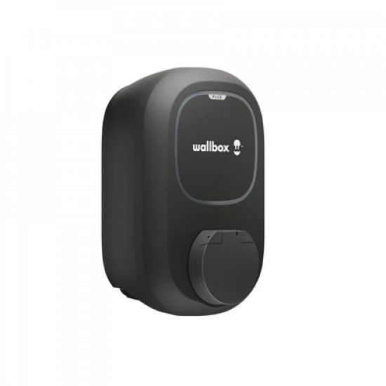 Wallbox | Pulsar Plus Type 2 shutter1 Socket | 22 kW | Wi-Fi, Bluetooth | Black