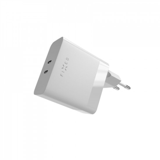 Fixed | Dual USB-C Mains Charger, PD support, 65W