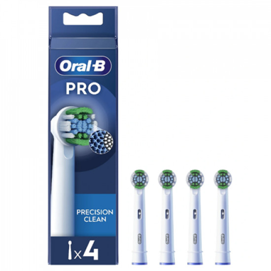 Oral-B | Precision Clean Brush Set | EB20RX-4 | Heads | For adults | Number of brush heads included 4 | White