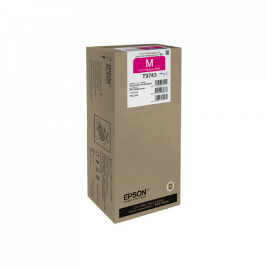 Epson WF-C869R Magenta XXL Ink WorkForce Pro T97430N | Epson C13T97430N | Epson T9743 - XXL size - magenta - original - ink cartridge | Ink cartridge | Magenta