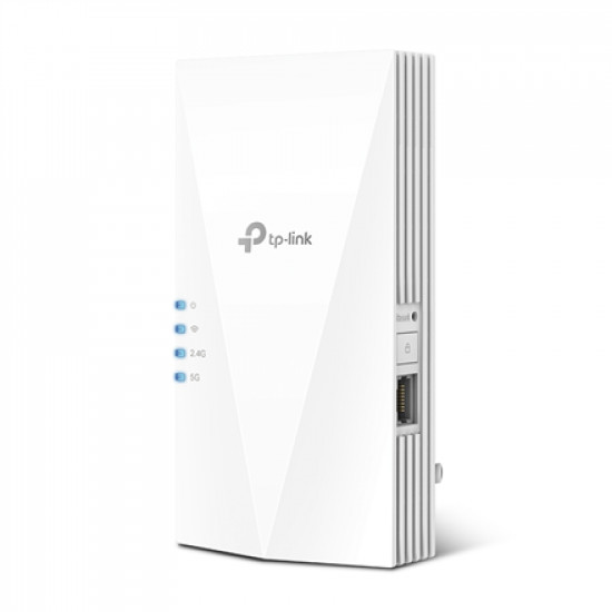 AX3000 Mesh WiFi 6 Extender | RE700X | 802.11ax | 2402+574 Mbit/s | Ethernet LAN (RJ-45) ports 1 | Mesh Support Yes | MU-MiMO No | No mobile broadband | Antenna type 2xInternal