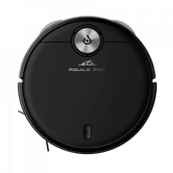 ETA | Robotic Vacuum Cleaner | ETA724390000 Aquilo PRO | Wet&Dry | Operating time (max) 180 min | Li-ion | 5200 mAh | Dust capacity 2.5 L | 4000 Pa | Black