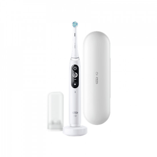 Oral-B | Electric toothbrush | iO Series 7N | Rechargeable | For adults | Number of brush heads included 1 | Number of teeth brushing modes 5 | White Alabaster