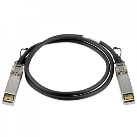 D-Link | DEM-CB100S | SFP+ | Copper | Direct Attach Cable | 10/100/1000/10000 Mbit/s | Maximum transfer distance 1 m | -40 to +85C