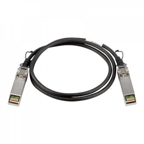 D-Link | DEM-CB100S | SFP+ | Copper | Direct Attach Cable | 10/100/1000/10000 Mbit/s | Maximum transfer distance 1 m | -40 to +85C