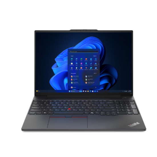 Lenovo | ThinkPad E16 | Black | 16  | IPS | WUXGA | 1920 x 1200 pixels | Anti-glare | AMD Ryzen 5 | 7535HS | 16 GB | SO-DIMM DDR5 | Solid-state drive capacity 512 GB | AMD Radeon 660M Graphics | Windows 11 Pro | 802.11ax | Bluetooth version 5.3 | Keyboard language English | Keyboard backlit | Warranty 24 month(s) | Battery warranty 12 month(s)