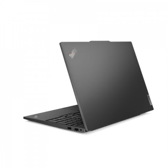 Lenovo | ThinkPad E16 | Black | 16  | IPS | WUXGA | 1920 x 1200 pixels | Anti-glare | AMD Ryzen 5 | 7535HS | 16 GB | SO-DIMM DDR5 | Solid-state drive capacity 512 GB | AMD Radeon 660M Graphics | Windows 11 Pro | 802.11ax | Bluetooth version 5.3 | Keyboard language English | Keyboard backlit | Warranty 24 month(s) | Battery warranty 12 month(s)