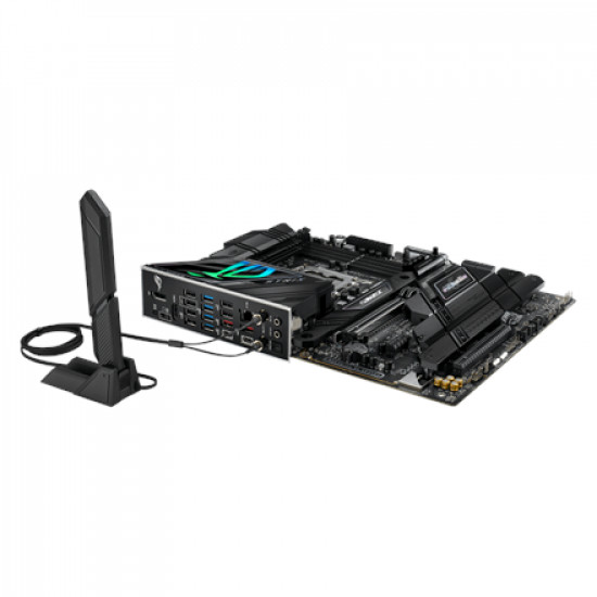 Asus | ROG STRIX Z790-F GAMING WIFI II | Processor family Intel | Processor socket LGA1700 | DDR5 | Supported hard disk drive interfaces SATA, M.2 | Number of SATA connectors 4