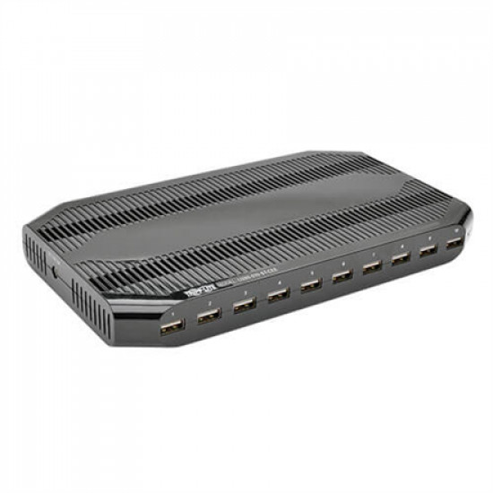 Tripp Lite | 10 Port USB Charging Station with Adjustable Storage | U280-010-ST-CEE | 96 W