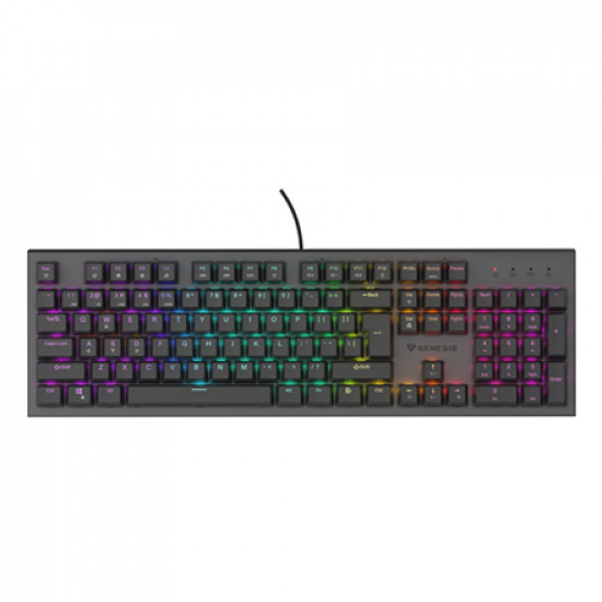 THOR 303 | Mechanical Gaming Keyboard | Wired | US | Black | USB Type-A | Outemu Brown