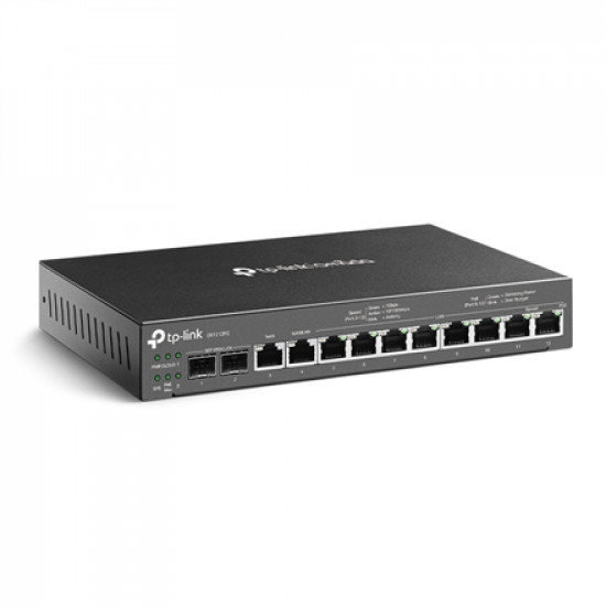 Omada 3-in-1 Gigabit VPN Router | ER7212PC | 802.1q | 10/100/1000 Mbit/s | Ethernet LAN (RJ-45) ports 8 | Mesh Support No | MU-MiMO No | No mobile broadband