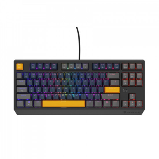 THOR 230 | Mechanical Gaming Keyboard | Wired | US | Naval Blue Positive | USB Type-A | Outemu Panda