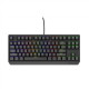 THOR 230 | Mechanical Gaming Keyboard | Wired | US | Black | USB Type-A | Outemu Brown