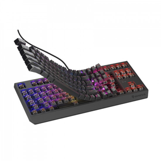 THOR 230 | Mechanical Gaming Keyboard | Wired | US | Black | USB Type-A | Outemu Brown