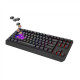 THOR 230 | Mechanical Gaming Keyboard | Wireless | US | Black | 2.4 GHz, Bluetooth, USB | Outemu Panda