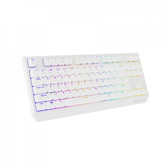 THOR 230 | Mechanical Gaming Keyboard | Wireless | US | White | 2.4 GHz, Bluetooth, USB | Outemu Red