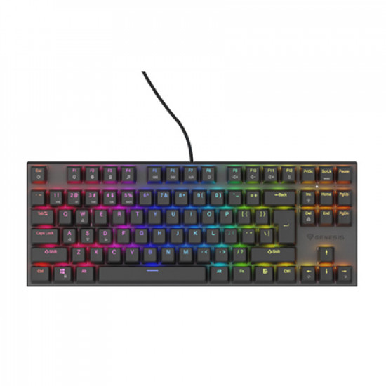 THOR 303 | Mechanical Gaming Keyboard | Wired | US | Black | USB Type-A | Outemu Peach Silent