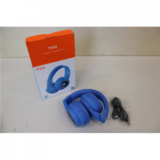 SALE OUT. Tribit Starlet01 Kids Headphones, Over-Ear, Wireless, Microphone, Dark Blue | Tribit | DEMO