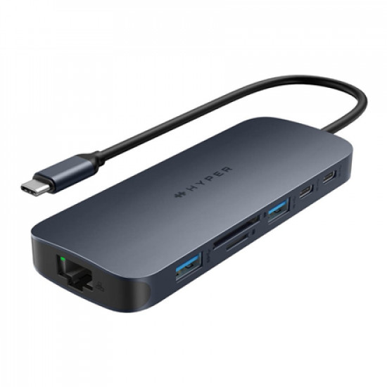 Hyper | HyperDrive Next 11 Port USB-C Hub | HD4006GL | Ethernet LAN (RJ-45) ports 1 | HDMI ports quantity 2 x 4K 60Hz