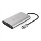 Hyper | HyperDrive Universal USB-C To Dual HDMI Adapter with 100W PD Power Pass-Thru | USB-C to HDMI | Adapter