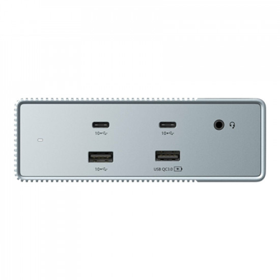 Hyper | HyperDrive Universal GEN2 15-in-1 USB-C Triple Video Docking Station For MST enabled devices | Ethernet LAN (RJ-45) ports 1 | DisplayPorts quantity 2 | HDMI ports quantity 2