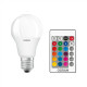 LED Star+ Classic A RGBW FR 60 dimmable 9W/827 E27 bulb with Remote Control | 9 W | RGBW