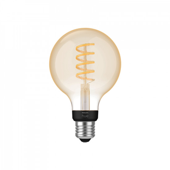 Hue WA 7W Filament G93 globe E27 | E27 | 7 W | Warm to cool white 2200-4500K | Bluetooth and Zigbee